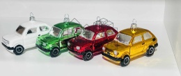 Bombka szklana Fiat 126p Maluch