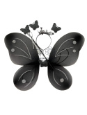 Czarny motyl - Strój kostium karnawałowy / Halloween