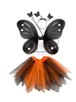 Czarny motyl - Strój kostium karnawałowy / Halloween