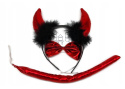 Diabełek czerwony - Strój kostium karnawałowy / Halloween