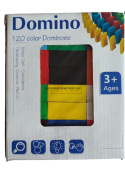 Domino 120 kolorowych elementów
