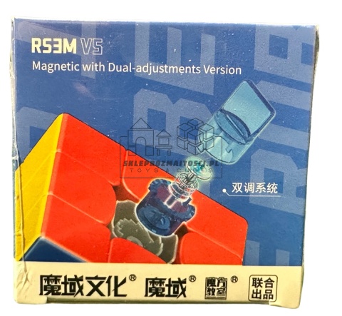 Kostka Rubika 3x3x3 RS3M V5 MF8804 Magnetyczna MoYu Kostka Rubika 3x3x3 RS3M V5 MF8804 Magnetyczna MoYu