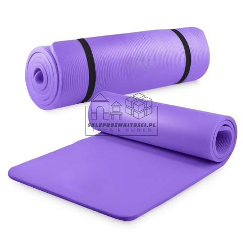 Mata do ćwiczeń fitness i jogi 180 × 60 × 1,5 cm Mata do ćwiczeń fitness i jogi 180 × 60 × 1,5 cm