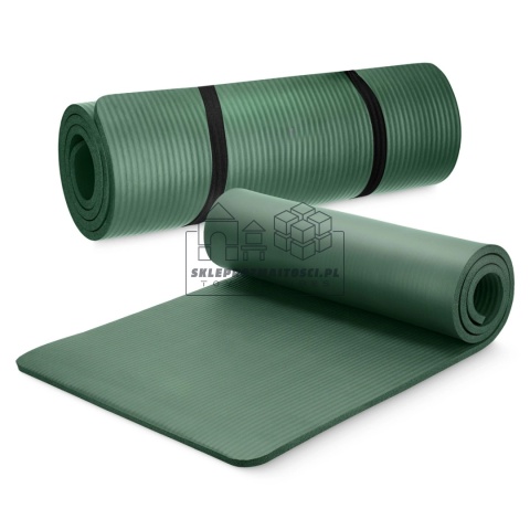 Mata do ćwiczeń fitness i jogi 180 × 60 × 1,5 cm Mata do ćwiczeń fitness i jogi 180 × 60 × 1,5 cm