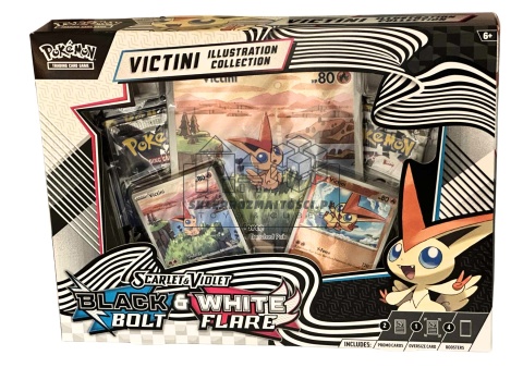 Pokémon TCG: Scarlet & Violet – Black Bolt & White Flare Victini Illustration Collection Pokémon TCG: Scarlet & Violet – Black Bolt & White Flare Victini Illustration Collection