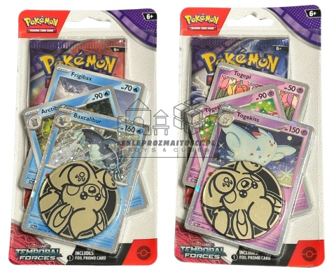 Pokémon TCG: Scarlet & Violet – Temporal Forces Blister Pack (losowy wzór) Pokémon TCG: Scarlet & Violet – Temporal Forces Blister Pack (losowy wzór)