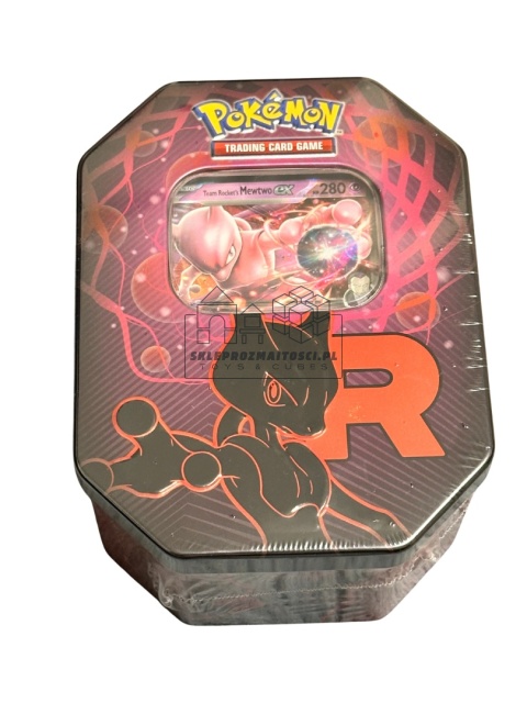 Pokémon TCG: Team Rocket EX Tins – zestaw 3 puszek Pokémon TCG: Team Rocket EX Tins – zestaw 3 puszek