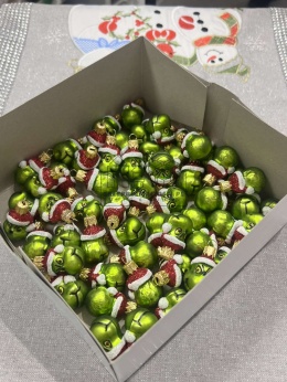 GRINCH BOMBKA MINI SZKLANA