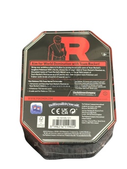 Pokémon TCG: Team Rocket's Nidoking EX Tin - kolekcjonerska puszka