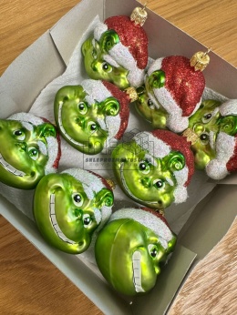Bombka szklana Grinch
