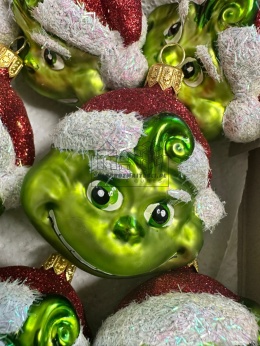 Bombka szklana Grinch