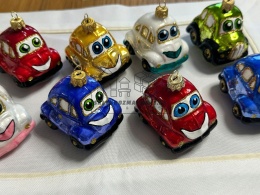 Bombka szklana Autko Cars