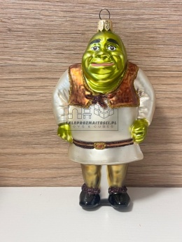 Szklana bombka choinkowa Shrek