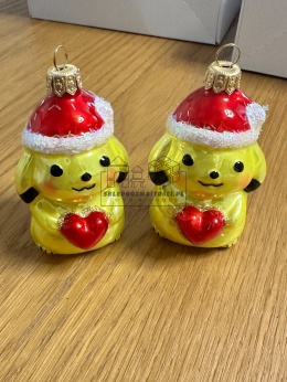 Szklana bombka choinkowa Pikachu
