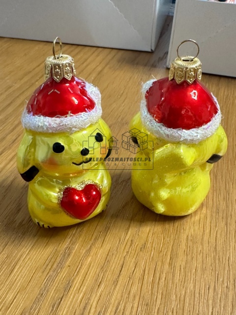 Szklana bombka choinkowa Pikachu