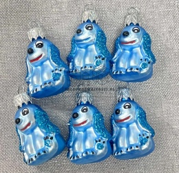 Szklana bombka choinkowa mini Stitch