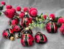 BOMBKA BIEDRONECZKA-BIEDRONKA W KROPKI MINI WYS.3 CM