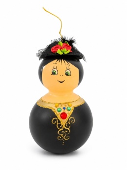 BOMBKA ELEGANCKA PANI W KAPELUSZU