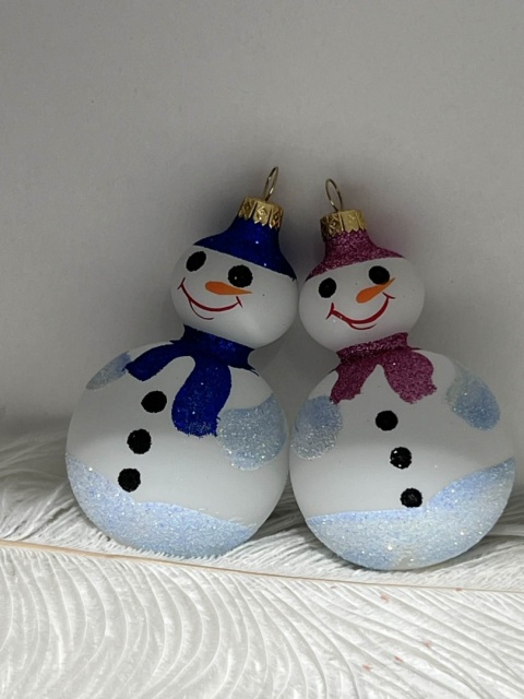 Bombka szklana „Bałwanek”