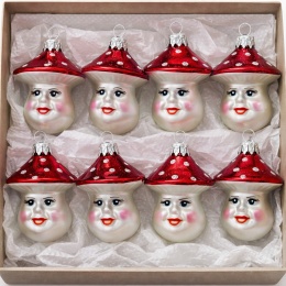 GRZYBEK BUŻKA PRL MUCHOMORY