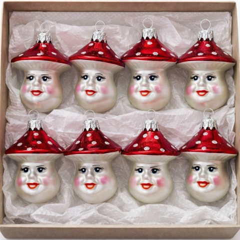 GRZYBEK BUŻKA PRL MUCHOMORY