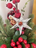 GWIAZDA MINI NA CHOINKĘ STYL PRL