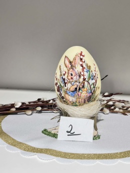 JAJA WIELKANOCNE BOMBKA ZE SZKŁA