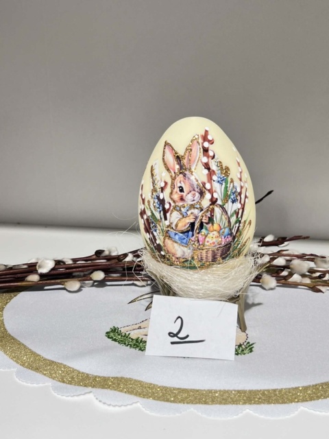 JAJA WIELKANOCNE BOMBKA ZE SZKŁA