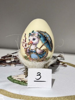 JAJA WIELKANOCNE BOMBKA ZE SZKŁA