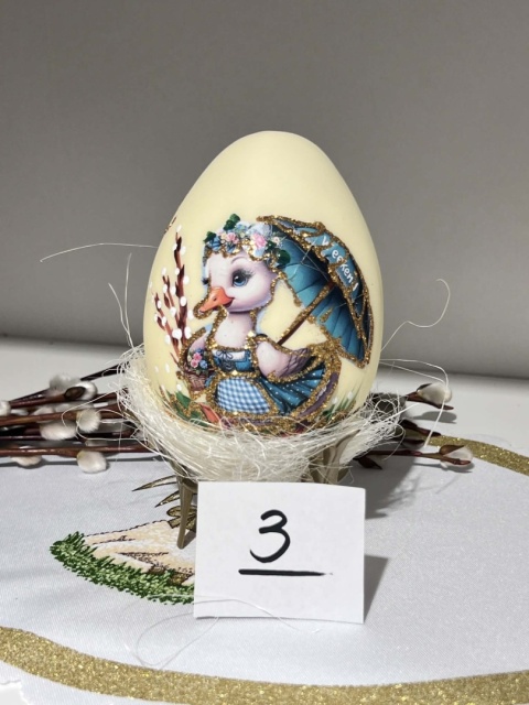 JAJA WIELKANOCNE BOMBKA ZE SZKŁA