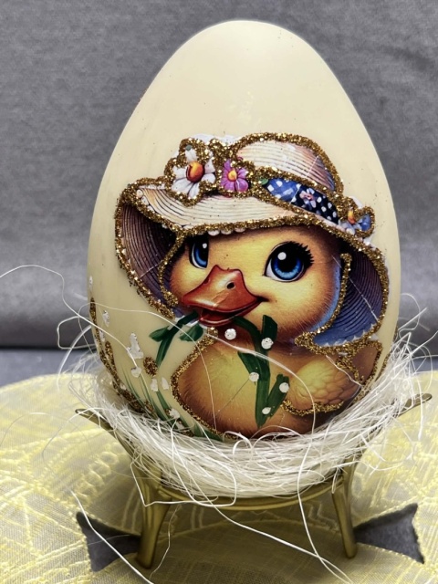 JAJA WIELKANOCNE BOMBKA ZE SZKŁA