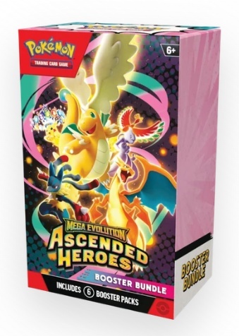 Pokemon TCG Ascended Heroes Booster Bundle | 6 Boosterów | Mega Evolution