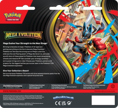 Pokémon TCG: Mega Evolution - 3-Pack Blister - Psyduck/Golduck Pokémon TCG: Mega Evolution - 3-Pack Blister - Psyduck/Golduck