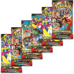 Pokémon TCG: Mega Evolution - Booster (1 pakiet, wzór losowy)