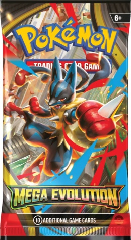 Pokémon TCG: Mega Evolution - Booster (1 pakiet, wzór losowy)