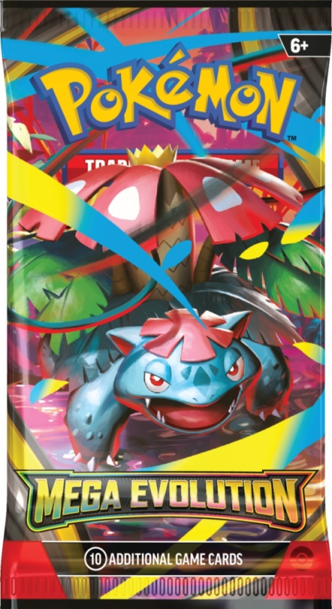Pokémon TCG: Mega Evolution - Booster (1 pakiet, wzór losowy)
