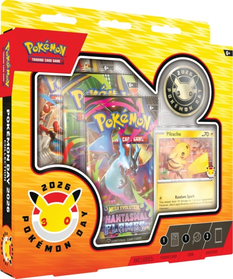 Pokémon TCG Pokémon Day 2026 Collection – Pikachu Promo + 3 Boostery | Sklep Pokémon