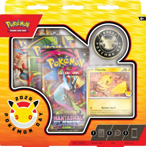 Pokémon TCG Pokémon Day 2026 Collection – Pikachu Promo + 3 Boostery | Sklep Pokémon