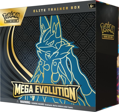 Pokémon TCG: Mega Evolution - Elite Trainer Box Lucario
