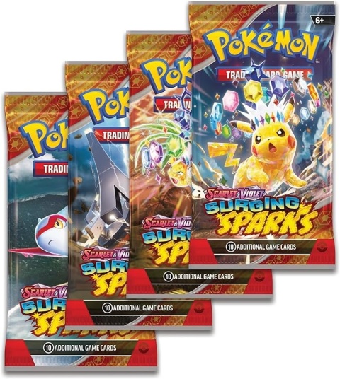 Pokémon TCG: Scarlet & Violet – Surging Sparks Booster Display (Booster Box 36 pakietów)
