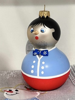 Szklana bombka choinkowa Pinokio