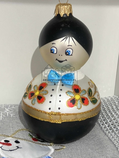 Bombka szklana – Krakowianka „Babeczka z PRL”