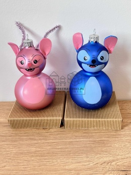 Bombki szklane Lilo i Stitch – komplet 2 sztuki