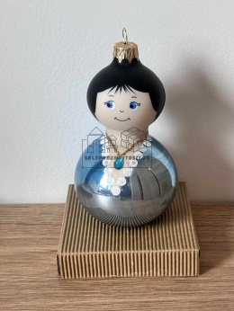 Bombka szklana „Mystery Box – Elegantka” KOLOROWE BABECZKI Z PRL-U