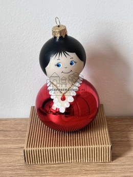 Bombka szklana „Mystery Box – Elegantka” KOLOROWE BABECZKI Z PRL-U