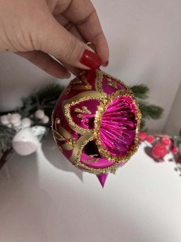 BOMBKI CYTRYNKI Z REFLEKTORKIEM KOLOROWE 10 CM