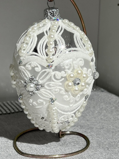 JAJO W STYLU FABERGE WYSOKOŚĆ 13 CM