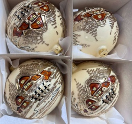 BOMBKI WANILIOWE W CZEKOLADOWE DOMKI WIELKOŚĆ 12 CM