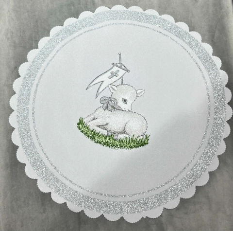 SERWETKA Z BARANKIEM DO KOSZYCZKA