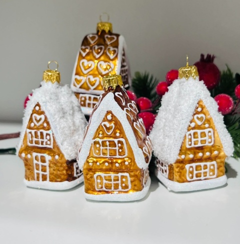 BOMBKI PIERNIKOWE DOMKI WYSOKOŚĆ 10 CM